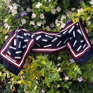 SOLD! Millicent The Presidents Silk Scarf